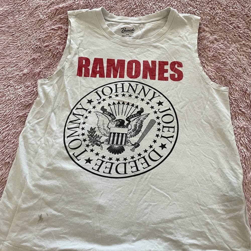 Muscle tank top, Ramones, band shirt